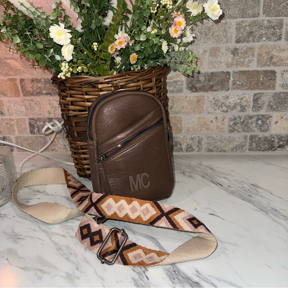 Brown Cross Body Purse Milanchiva Brand - Picture 7 of 7